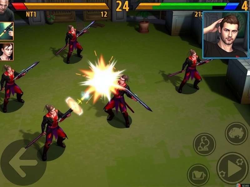 Warrior Against Dark Forces Combat Screenshot